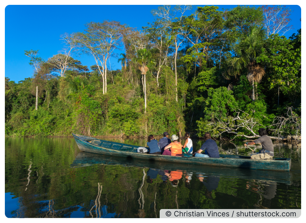 Dolores L. reist mit atambo nach Peru zum Amazonas