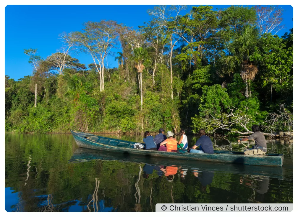 Dolores L. reist mit atambo nach Peru zum Amazonas