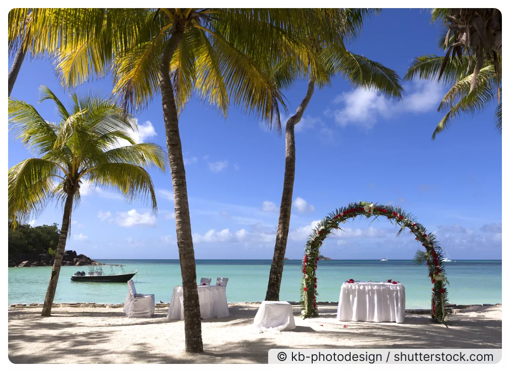 Uwe L. reist mit atambo auf die Seychellen und heiratet dort